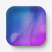 ファンタジー波 ペーパープレート (正面)