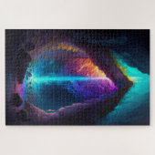 ファンタジー洞窟の滝AI生成 ジグソーパズル (横)