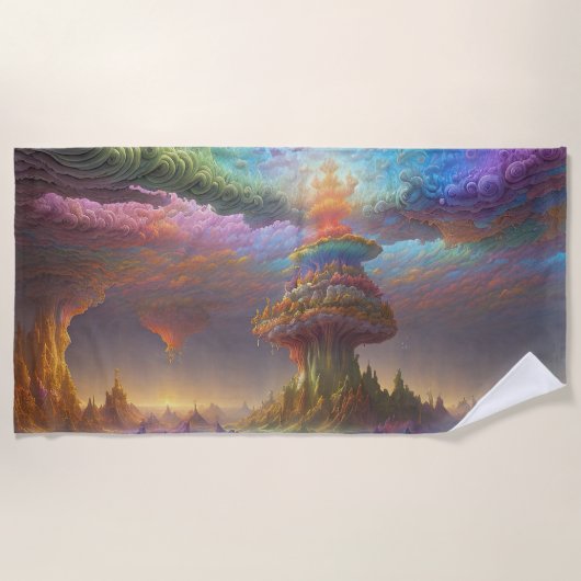 ファンタジー洞 ビーチタオル (正面)
