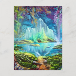 ファンタジー湖 ポストカード