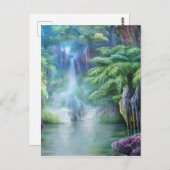 ファンタジー湖 ポストカード (正面/裏面)