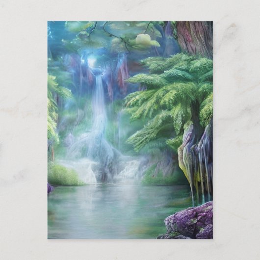 ファンタジー湖 ポストカード (正面)
