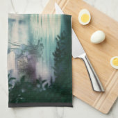 ファンタジー滝カスケード キッチンタオル (四つ折り)