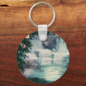 ファンタジー滝カスケード キーホルダー (裏面)