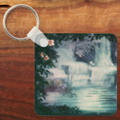 ファンタジー滝カスケード キーホルダー (正面)