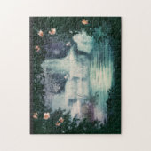 ファンタジー滝カスケード ジグソーパズル (縦)