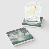 ファンタジー滝カスケード ストーンコースター (横)