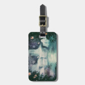 ファンタジー滝カスケード ラゲッジタグ (正面縦)