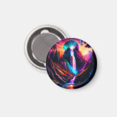 ファンタジー滝 マグネット (正面/裏面)