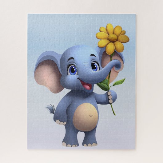 ファンタジー漫画の象ジグソーパズル ジグソーパズル (縦)