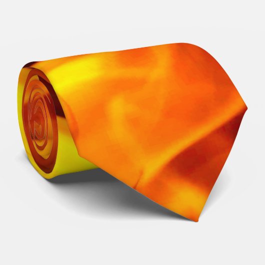 ファンタジー火炎燃える熱いファッションネクタイ ネクタイ (ロール)