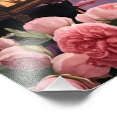 ファンタジー灯火船の水彩画華美画 フォトプリント            (角)