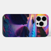 ファンタジー熱帯ビーチワン iPhoneケース (裏面横)