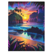 ファンタジー熱帯ビーチ3 クリップボード (裏面)