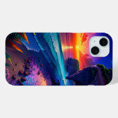 ファンタジー熱帯ビーチ4 Case-Mate iPhoneケース (裏面 (横))