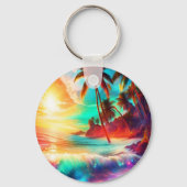 ファンタジー熱帯島 キーホルダー (裏面)