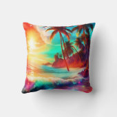 ファンタジー熱帯島 クッション (裏面)