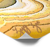 ファンタジー熱狂するレースアゲートオプス01 ポスター (角)