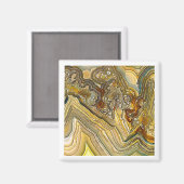 ファンタジー熱狂するレースアゲートオプス01 マグネット (正面/裏面)