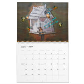 ファンタジー物語 カレンダー (3月 2027)