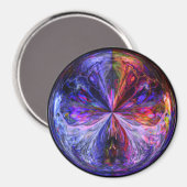 ファンタジー球 マグネット (正面/裏面)