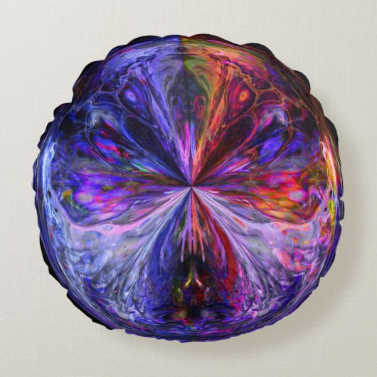 ファンタジー球 ラウンドクッション (正面)