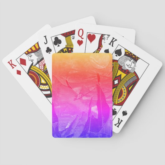 ファンタジー界とその衛星のクローズアップ トランプ (裏面)