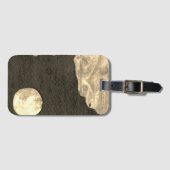 ファンタジー界とその衛星のクローズアップ ラゲッジタグ (正面横)