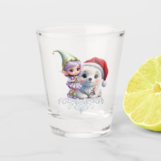 ファンタジー界の友達。 ショットグラス (正面)