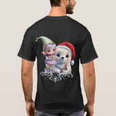 ファンタジー界の友達。 Tシャツ (裏面)