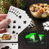 ファンタジー白熱［赤熱］光を放つシャントレグリーン トランプ (インサイチュ)