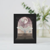 ファンタジー白鳥はがきアート ポストカード (スタンド正面)