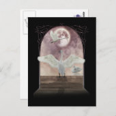 ファンタジー白鳥はがきアート ポストカード (正面/裏面)