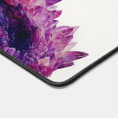 ファンタジー神秘的アメジストクリスタルドラゴンビースト デスクマット (コーナー)