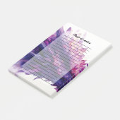 ファンタジー神秘的アメジストクリスタルドラゴンビースト ポストイット (アングル)