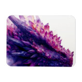 ファンタジー神秘的アメジストクリスタルドラゴンビースト マグネット (横)