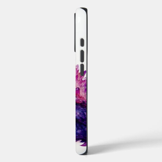 ファンタジー神秘的アメジストクリスタルドラゴンビースト Case-Mate iPhoneケース (裏面 / 左)