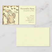 ファンタジー神秘的魅惑魔法 名刺 (正面/裏面)