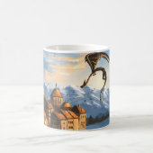 ファンタジー竜 コーヒーマグカップ (中央)