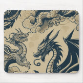ファンタジー竜 マウスパッド (正面)