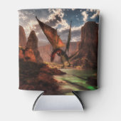 ファンタジー竜 缶クーラー (正面)