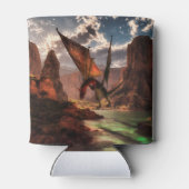 ファンタジー竜 缶クーラー (裏面)