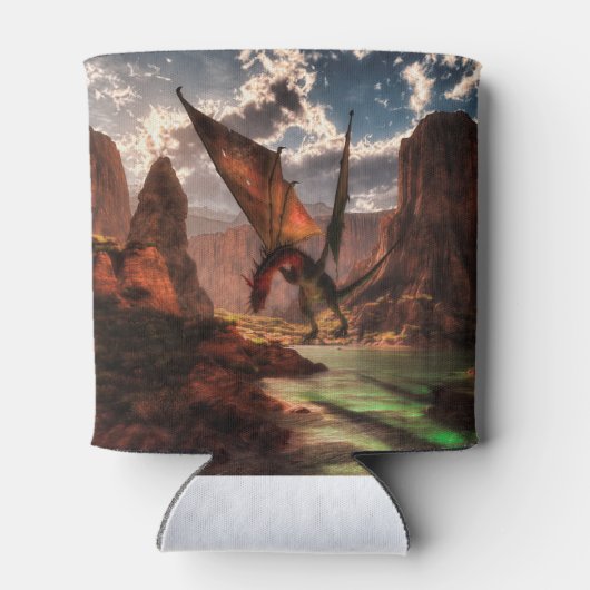 ファンタジー竜 缶クーラー (裏面)