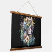 ファンタジー童話の女性 吊り下げ型タペストリー (傾斜あり)