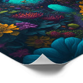 ファンタジー童話の庭、美しいトレンディー ポスター (角)