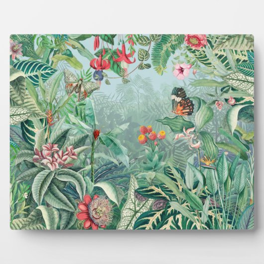 ファンタジー素晴らしい熱帯雨林 フォトプラーク (正面)