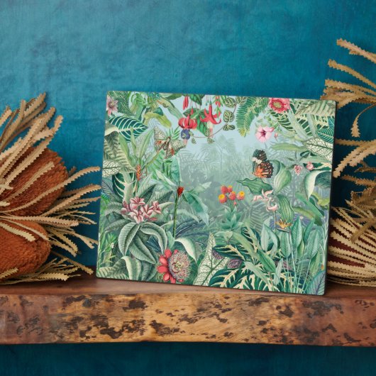 ファンタジー素晴らしい熱帯雨林 フォトプラーク (側面)