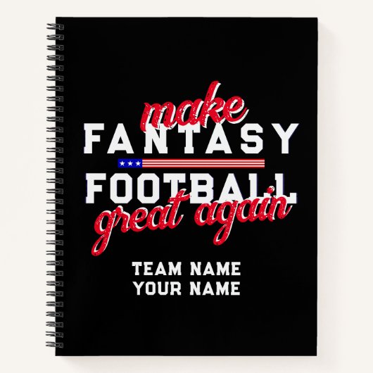 ファンタジー素晴らしサッカーBコミッシ荷車を引くャー ノートブック (正面)