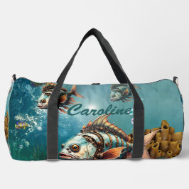 ファンタジー素晴らしスカンパンク ダッフルバッグ