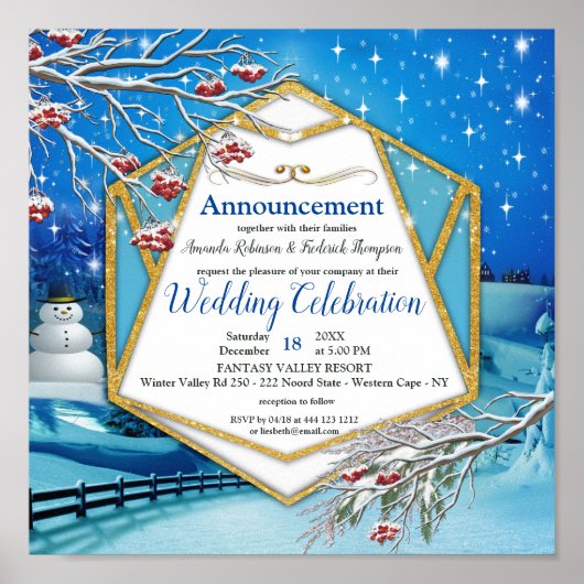 ファンタジー結婚ポスター ポスター (正面)